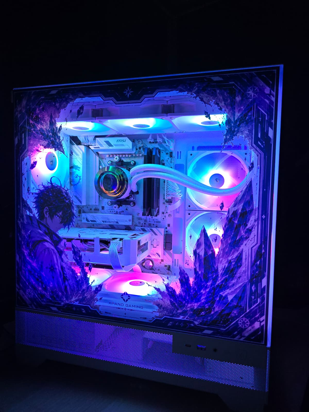 1.Gaming PC set Nova Anime Edition | Ryzen 5 7600X | RX 9060 XT 16GB | QHD 240Hz
