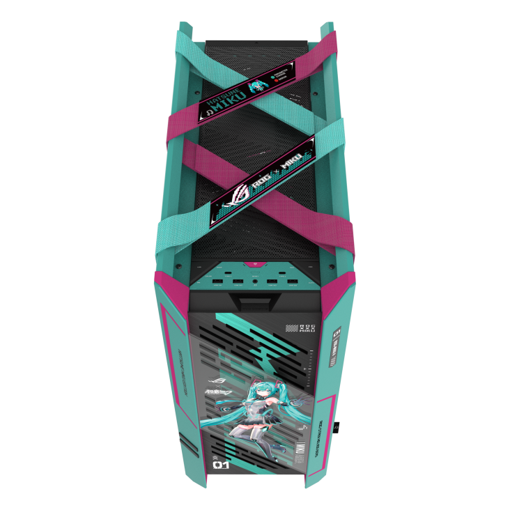 ASUS ROG Hatsune Miku Ryzen 7 9800X3D - RTX 5080 Limited Edition ( op bestelling)