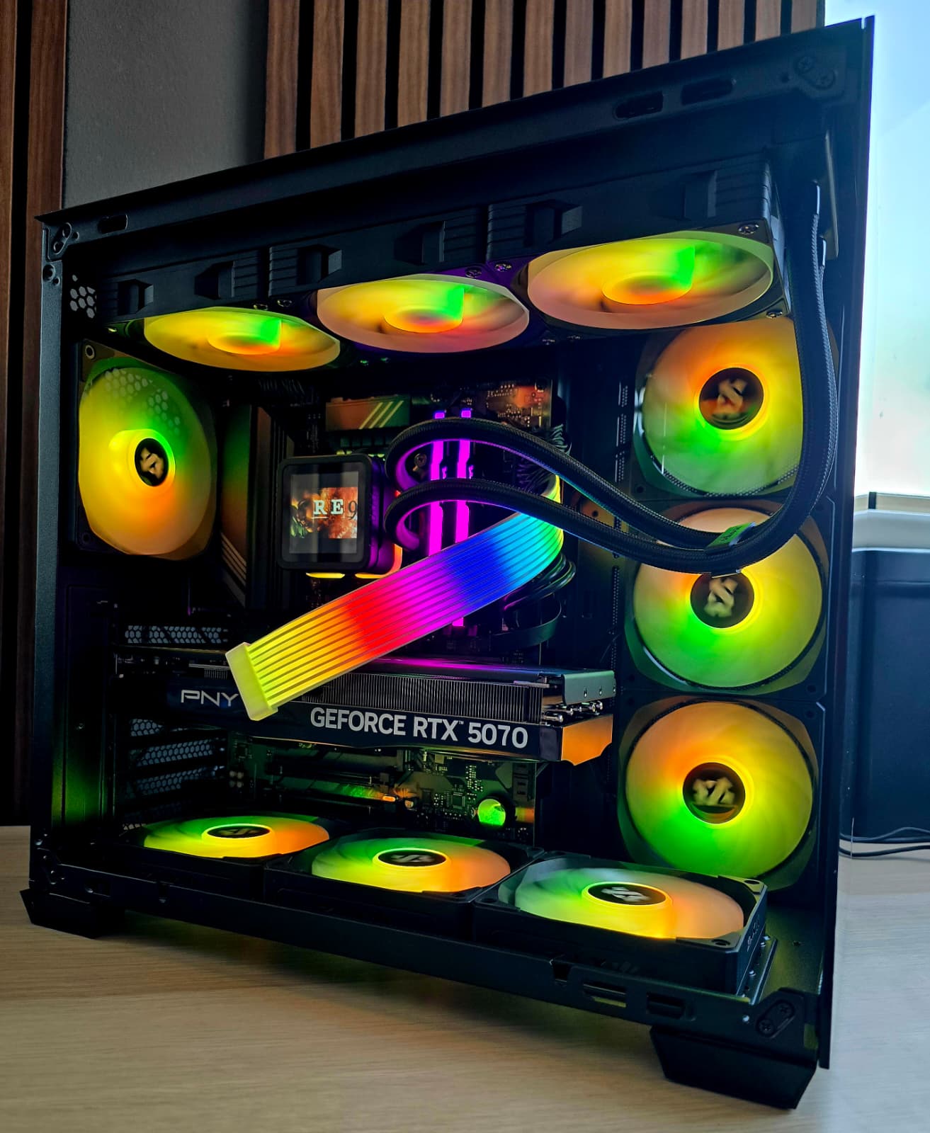 Game PC SET Intel Core i5 14400 RTX 5070 32GB DDR5 + QHD 180Hz