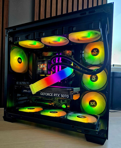 Game PC SET Intel Core i5 14400 RTX 5070 32GB DDR5 + QHD 180Hz