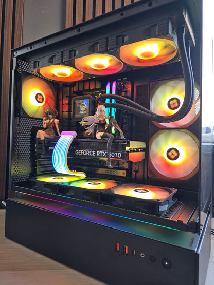 Anime PC SET | Ryzen 7 7800X3D RTX 5070 + QHD 180Hz
