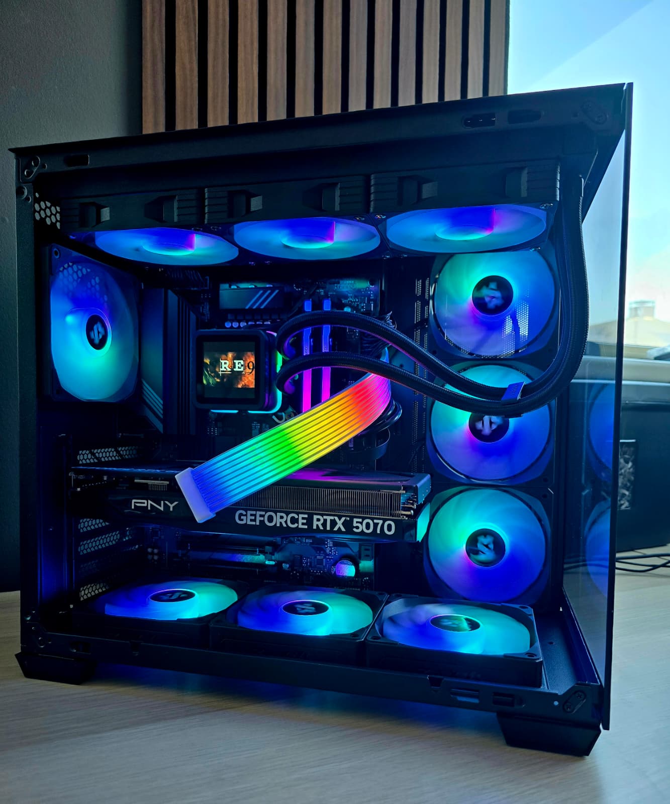 Game PC SET Intel Core i5 14400 RTX 5070 32GB DDR5 + QHD 180Hz