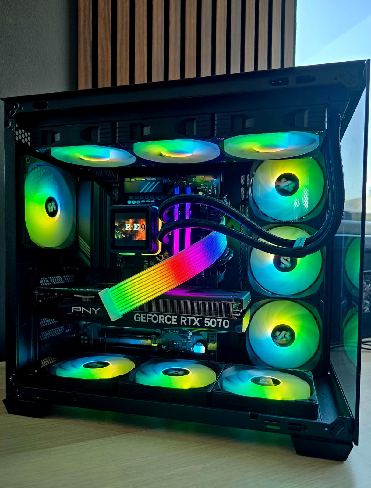 Game PC SET Intel Core i5 14400 RTX 5070 32GB DDR5 + QHD 180Hz