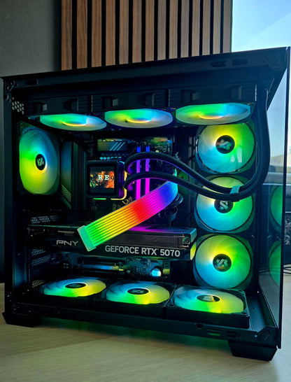 Game PC SET Intel Core i5 14400 RTX 5070 32GB DDR5 + QHD 180Hz
