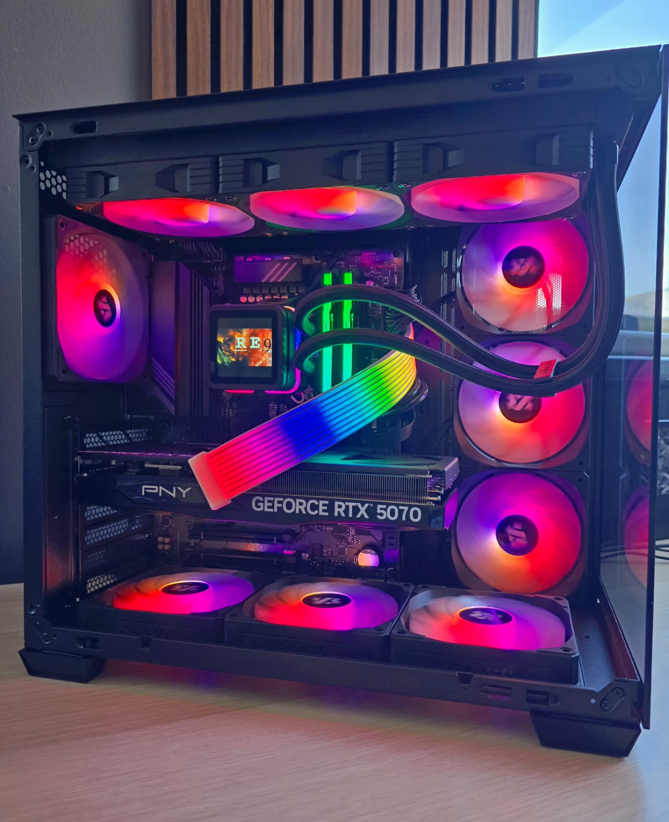 Game PC SET Intel Core i5 14400 RTX 5070 32GB DDR5 + QHD 180Hz