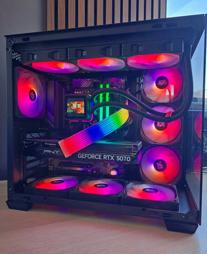 Game PC SET Intel Core i5 14400 RTX 5070 32GB DDR5 + QHD 180Hz
