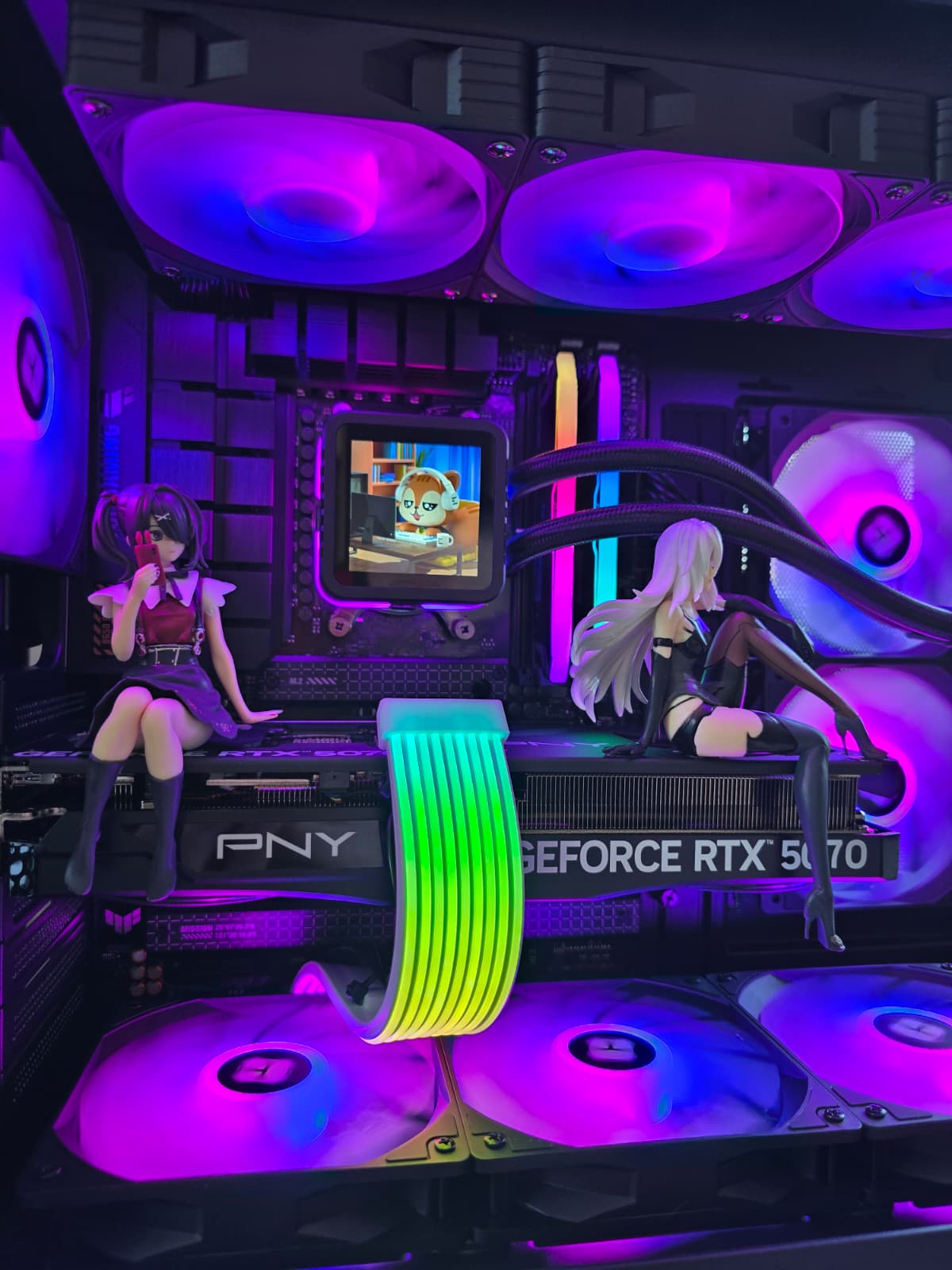 Anime PC SET | Ryzen 7 7800X3D RTX 5070 + QHD 180Hz