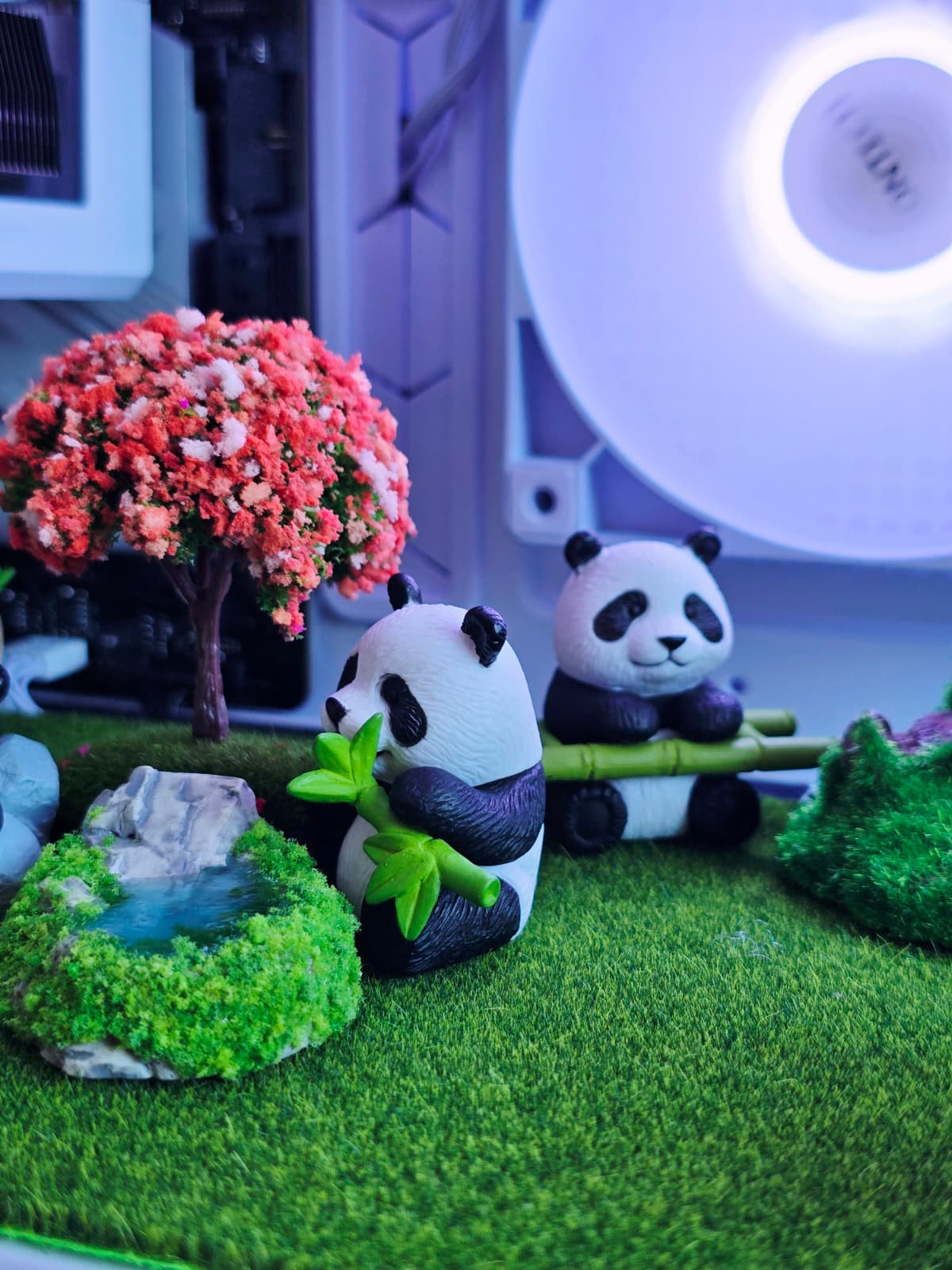 White Panda PC| Ryzen 5 7600X | RTX 5060Ti| B850| 1TB SSD|WiFi+BT|