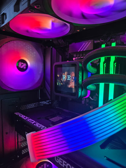 Game PC SET Intel Core i5 14400 RTX 5070 32GB DDR5 + QHD 180Hz