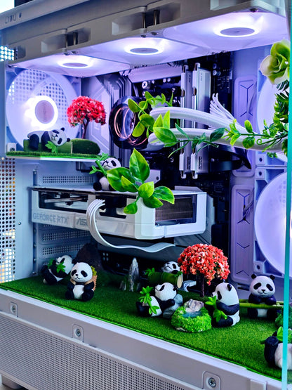 White Panda PC| Ryzen 5 7600X | RTX 5060Ti| B850| 1TB SSD|WiFi+BT|