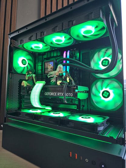 Anime PC SET | Ryzen 7 7800X3D RTX 5070 + QHD 180Hz