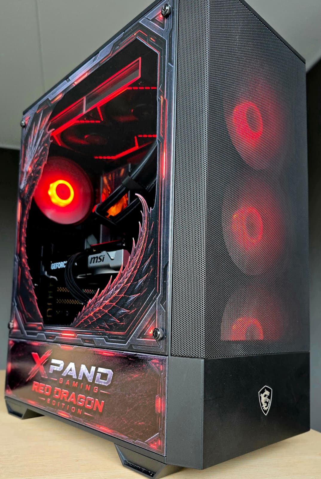 2.Gaming set -  Red Dragon Edition – i5-14600KF / RTX 5060 Ti 16GB / 32GB DDR5 / 1TB SSD
