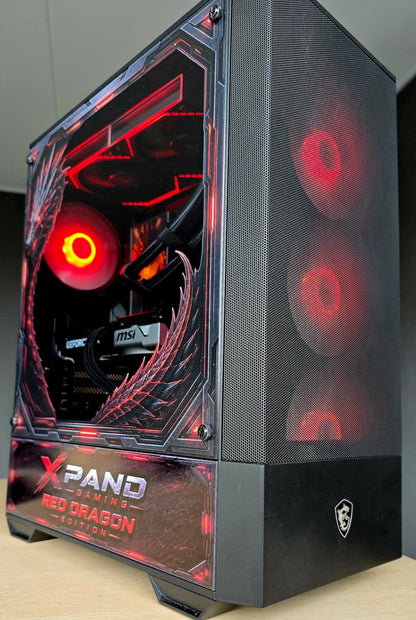 2.Gaming set -  Red Dragon Edition – i5-14600KF / RTX 5060 Ti 16GB / 32GB DDR5 / 1TB SSD