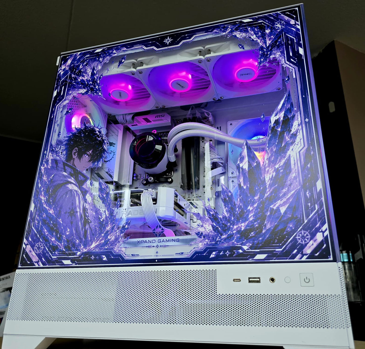 1.Gaming PC set Nova Anime Edition | Ryzen 5 7600X | RX 9060 XT 16GB | QHD 240Hz