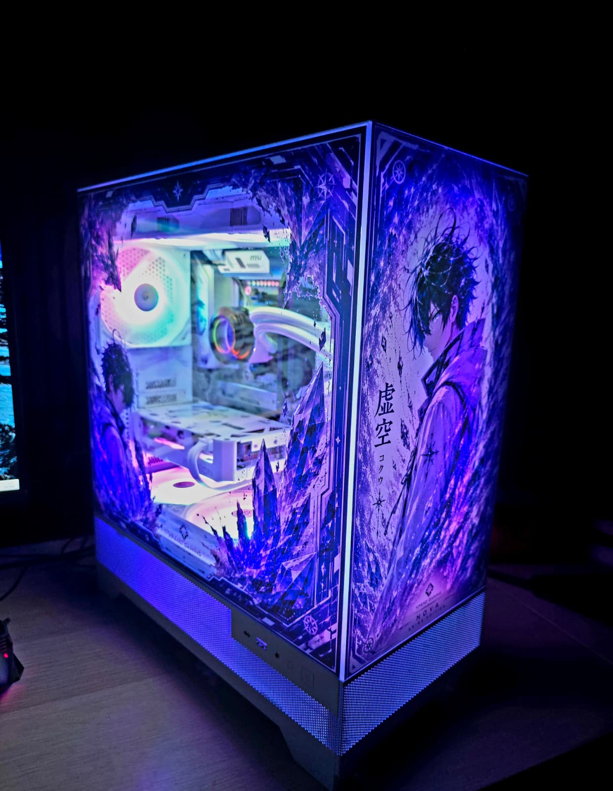 1.Gaming PC set Nova Anime Edition | Ryzen 5 7600X | RX 9060 XT 16GB | QHD 240Hz