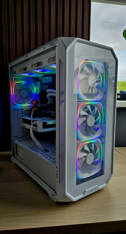 Game PC SET Ryzen 5 7600X RX 9060XT 16GB  32GB DDR5 + 32" 240Hz